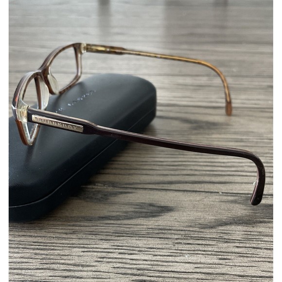 Burberry B2004 3023 52/16 140 Italy Designer Eyeglass Frames Glasses With Case - Picture 4 of 9